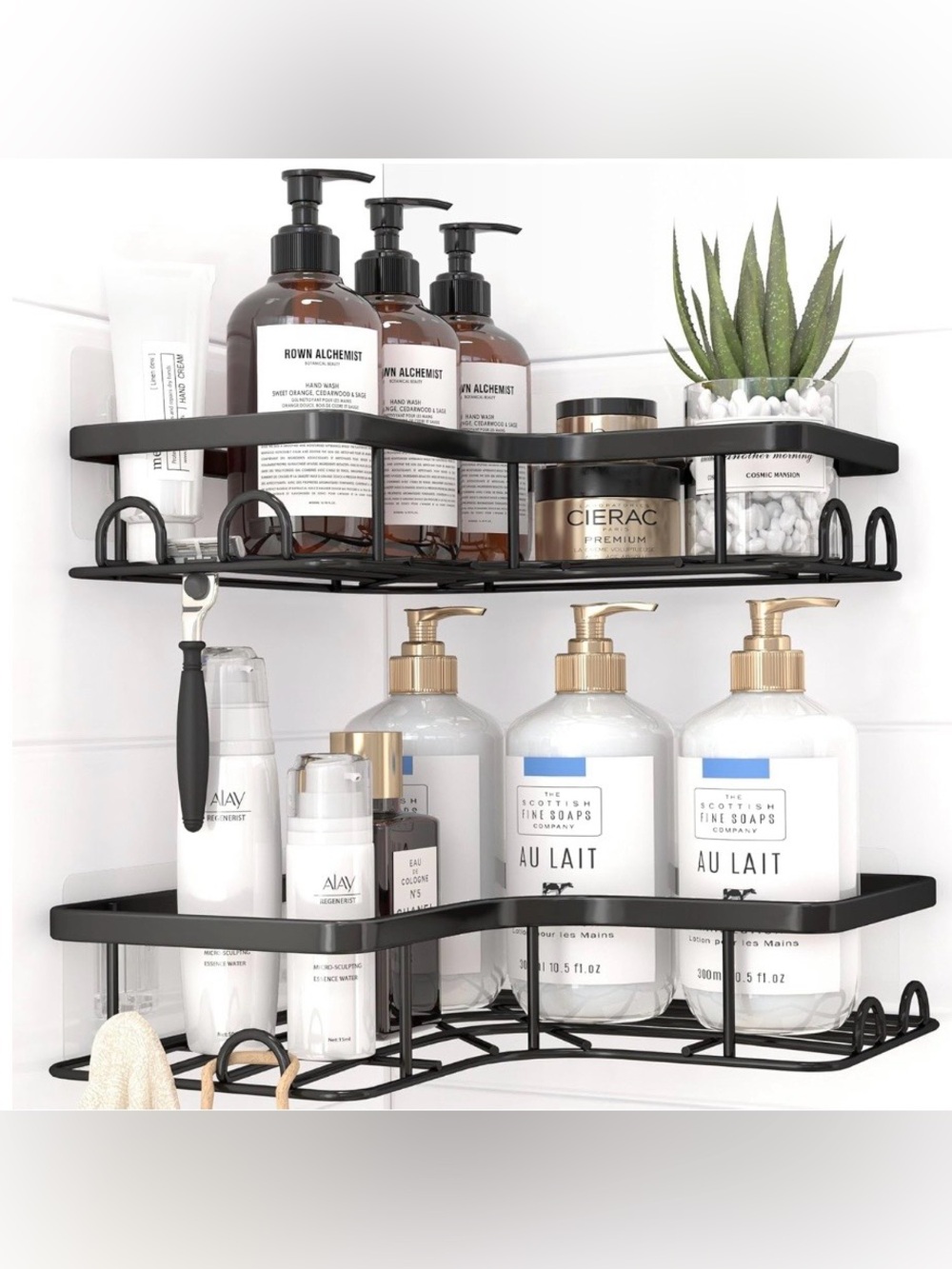 Sakugi Corner Shower Caddy - 2 Pack